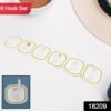 Transparent Adhesive Hooks (6 Pcs) – Strong & Reusable | GlimmerHome