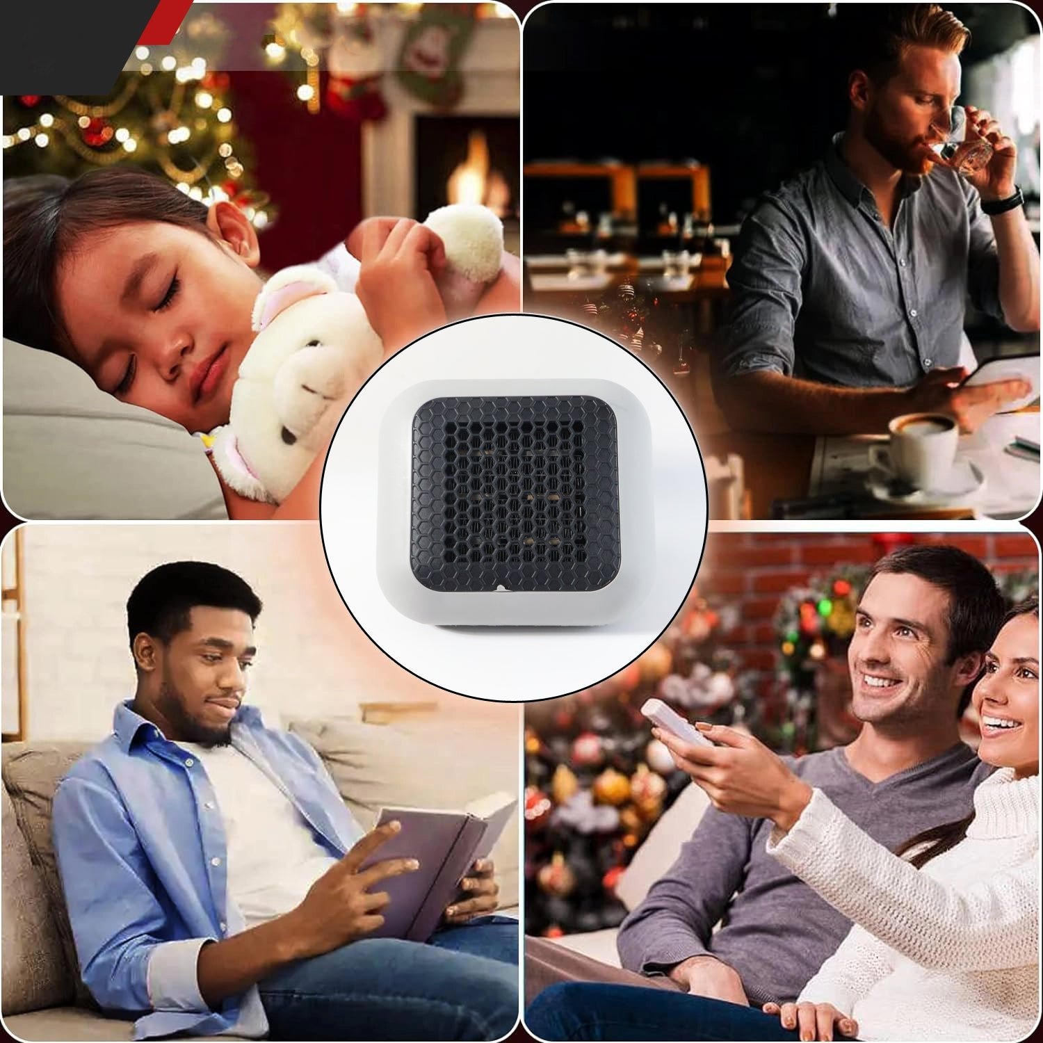 600W Wall-Mounted Room Heater – Fast Heating & Space Saving