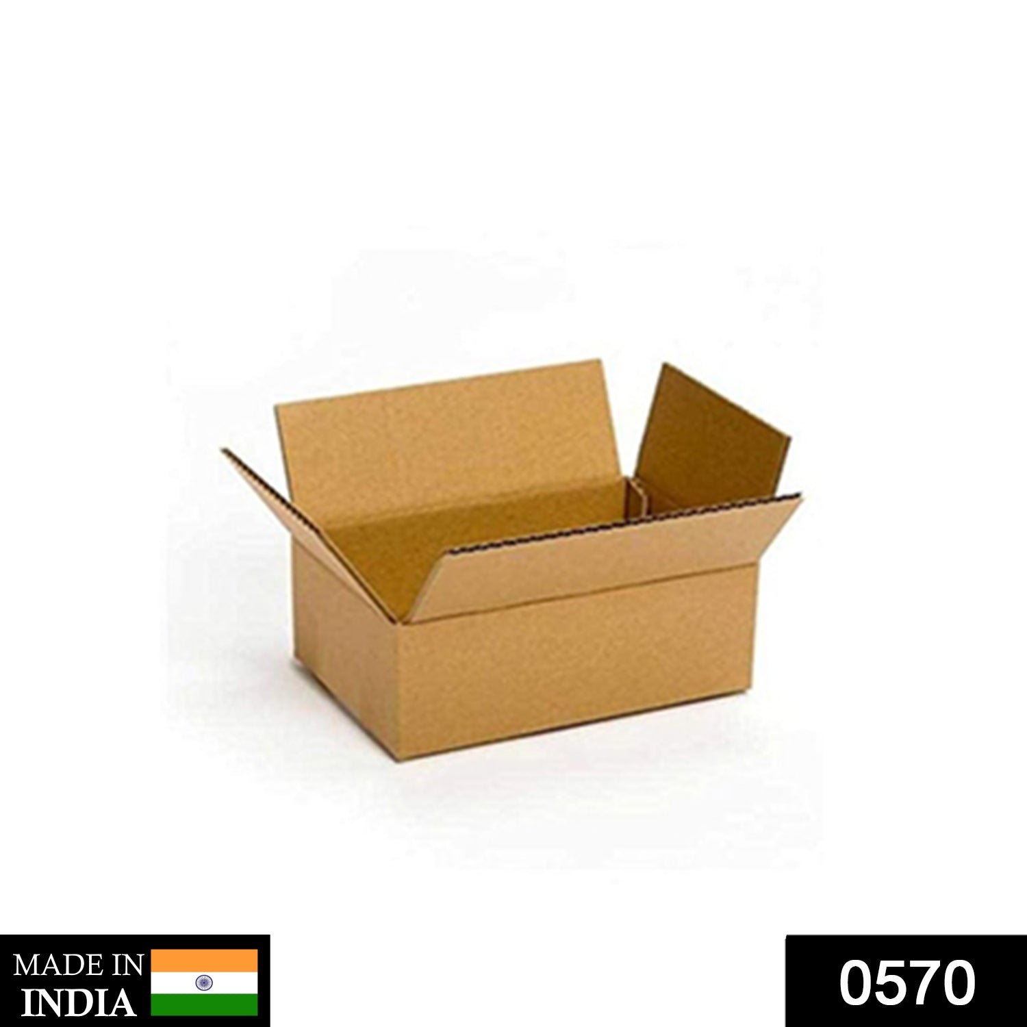 Corrugated Packing Box – Sturdy Brown Shipping Boxes |