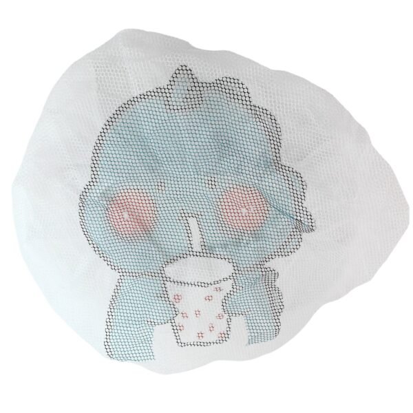 Cartoon Fabric Mesh Fan Cover – Elastic Fit & Child Safe