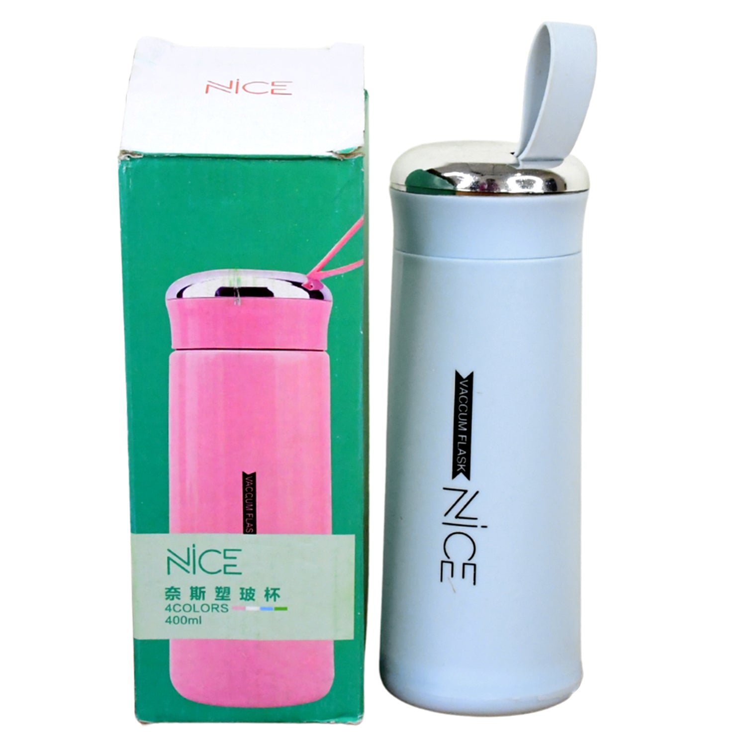 Glass Water Bottle 400ml – Leak Proof & Eco-Friendly Hydration