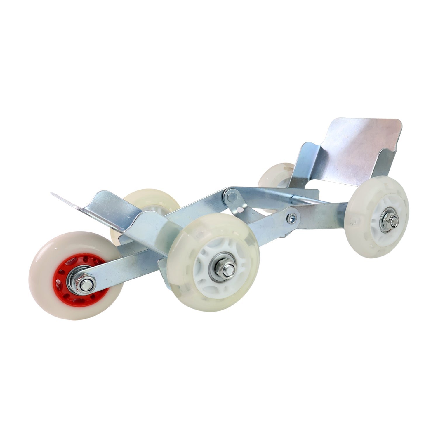Motorcycle Front Wheel Parking Roller Stand – Heavy-Duty Metal Frame