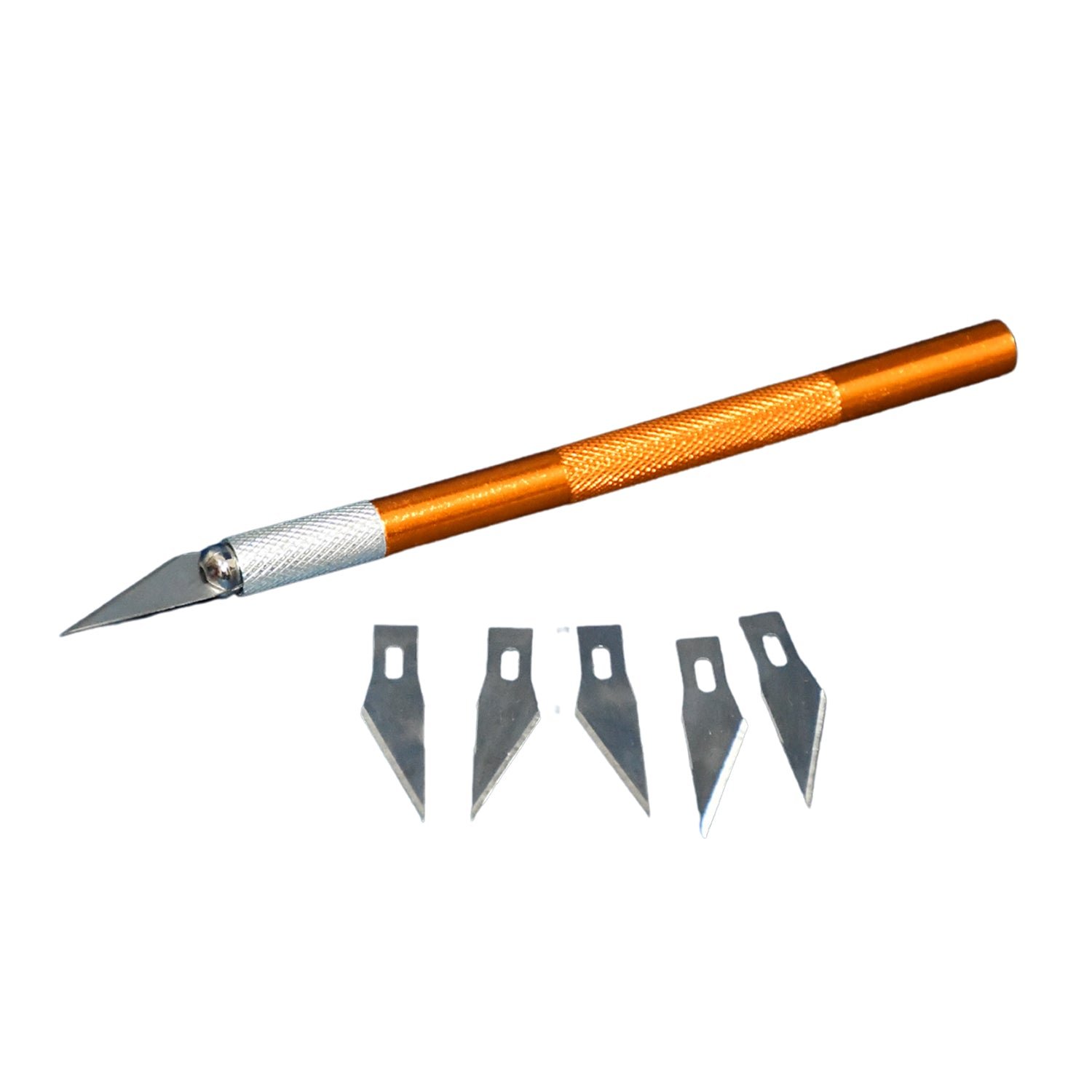 Precision Craft Knife – 5 SK5 Blades for DIY & Hobbies | CutNova