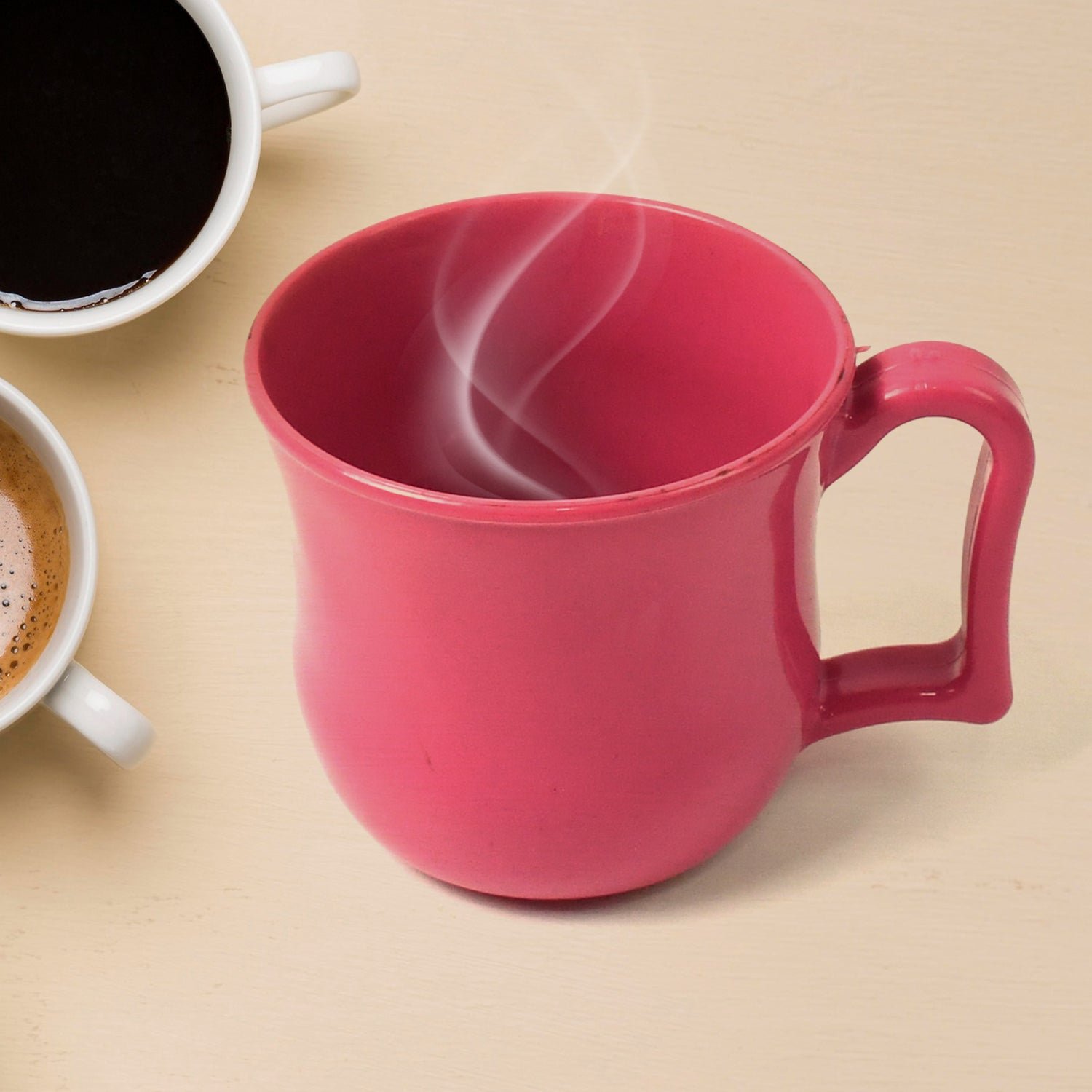 Plastic Coffee Mug – Unbreakable, Lightweight | Mug Wala