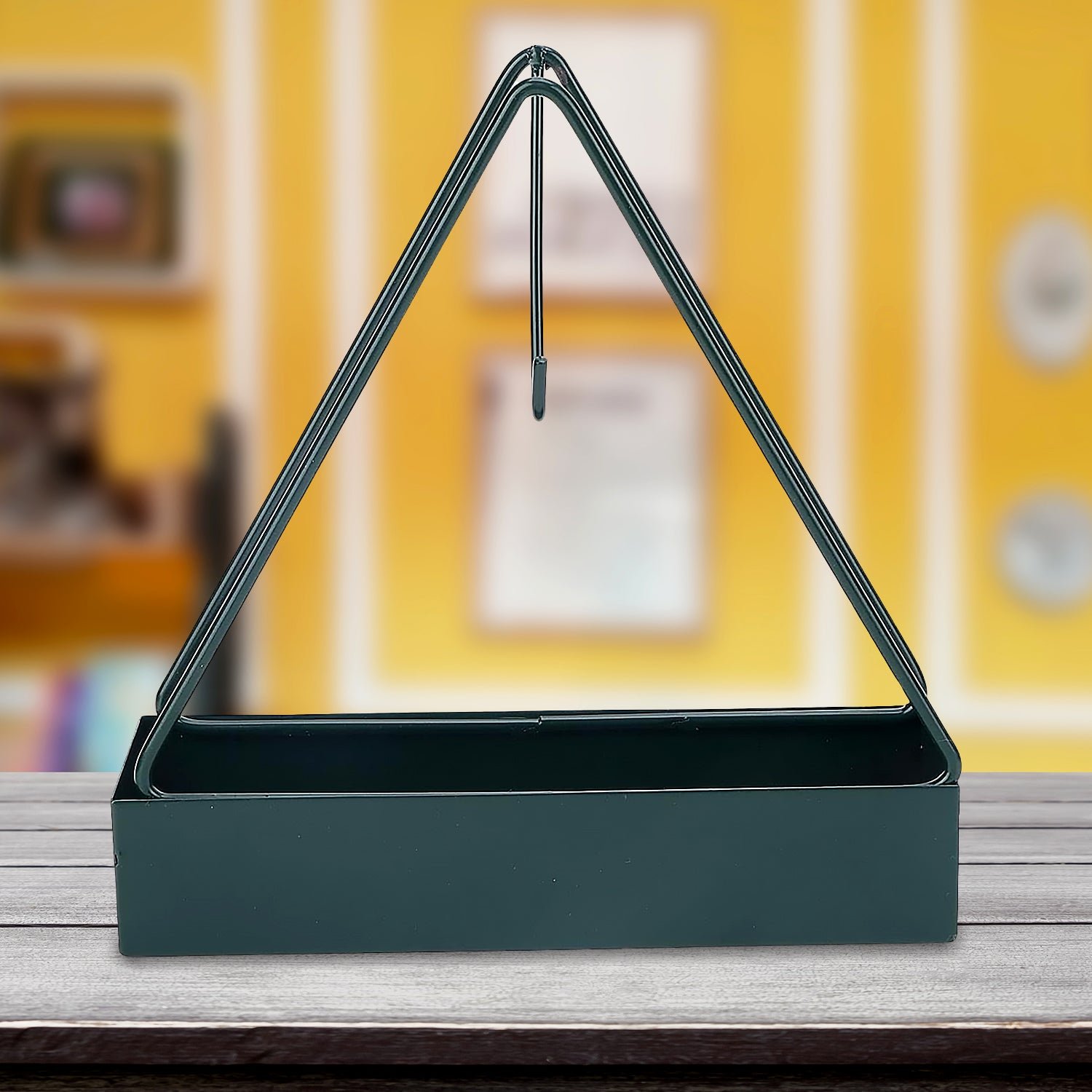 Mosquito Coil Holder – Triangular Iron Design | Velvet Wellness