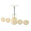 Spring Press Cookie Mold Set – 4 Floral Designs for Easy Baking
