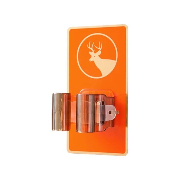 Wall Mounted Mop Holder – Space-Saving Cleaning Tool Organizer