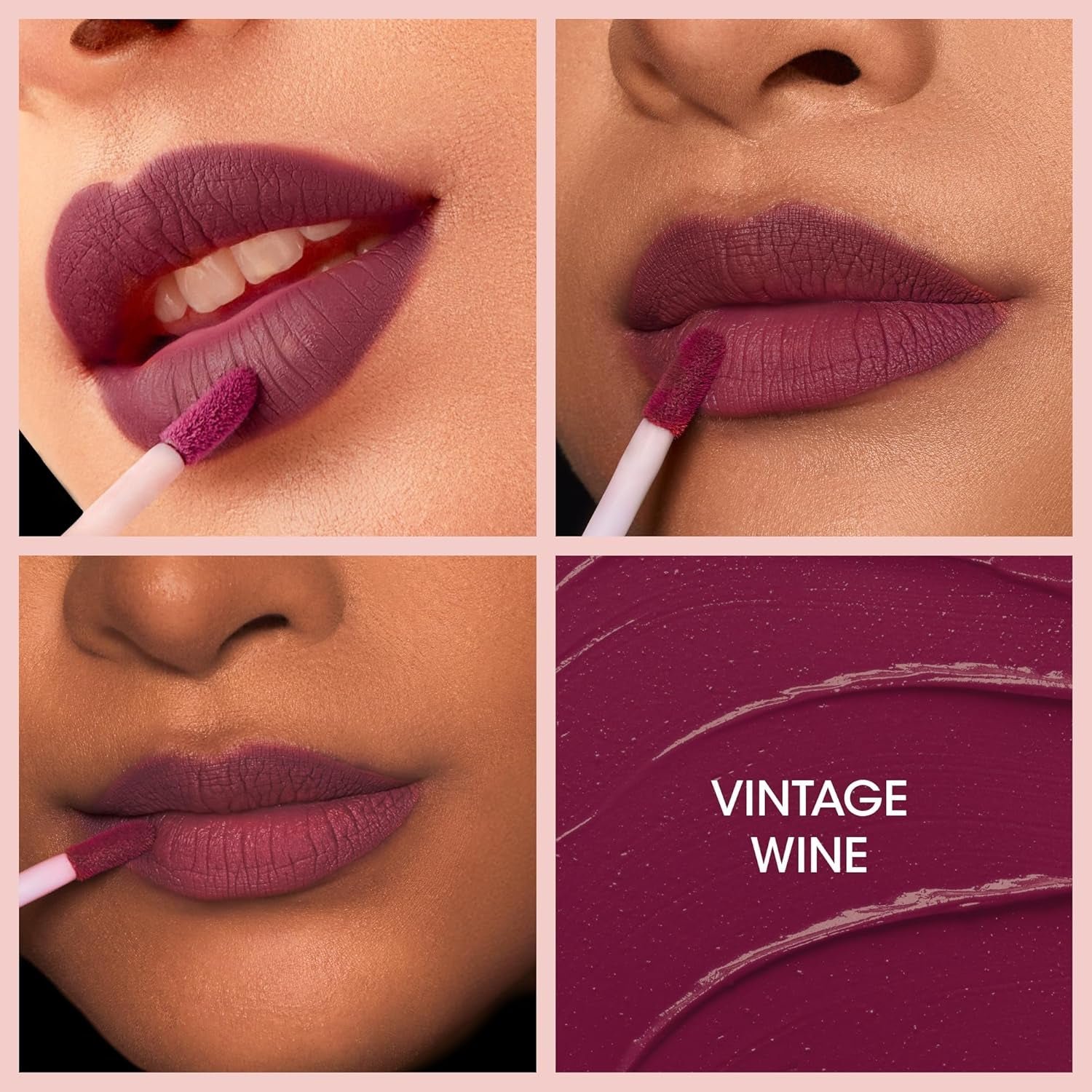 Vintage Wine Liquid Lipstick – Long-Lasting Moisture Lock Matte