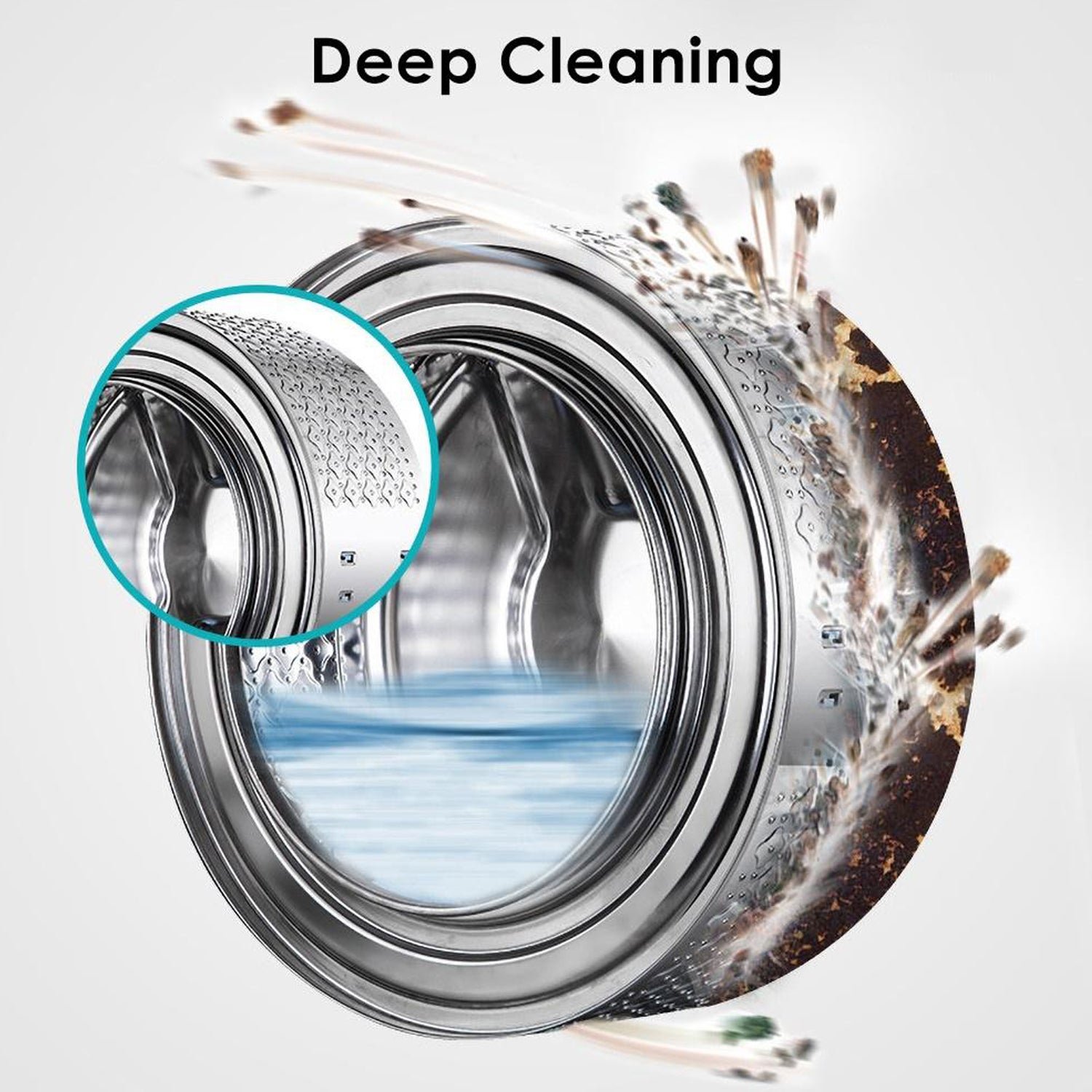Washing Machine Cleaner Powder – Deep Clean Detergent | Velvet Wipe
