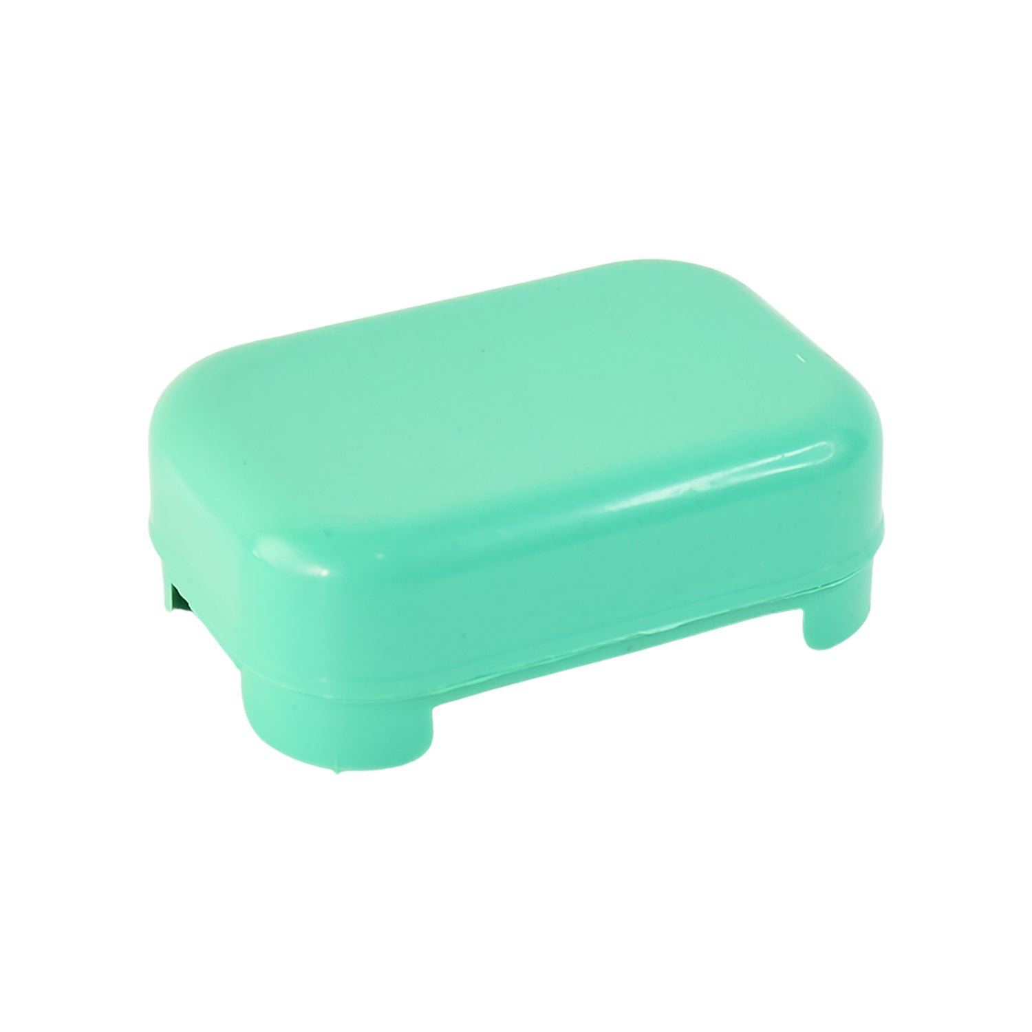 Plastic Soap Case – Leakproof Aqua Green Soap Holder with Drainage
