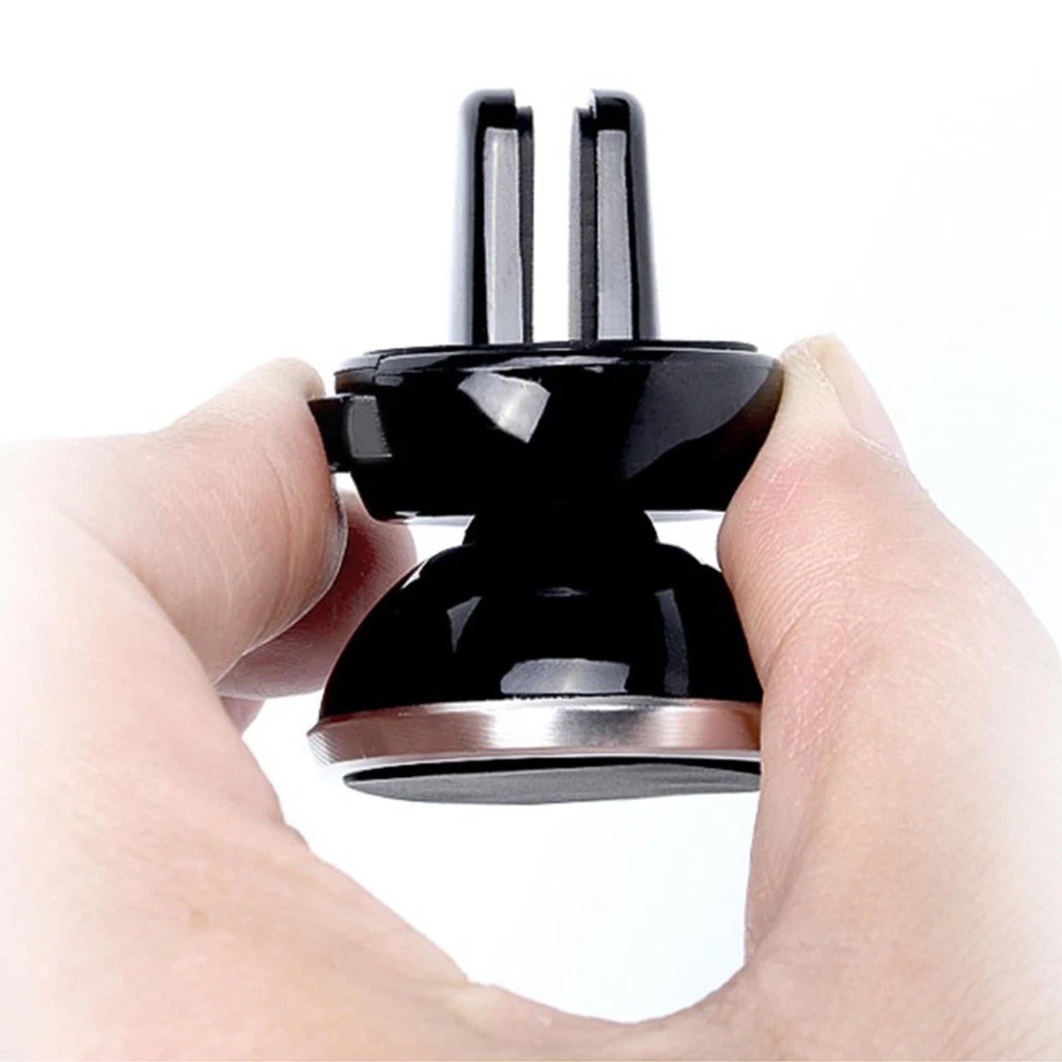 Universal Magnetic Car Mobile Holder – 360° Rotating Strong Grip