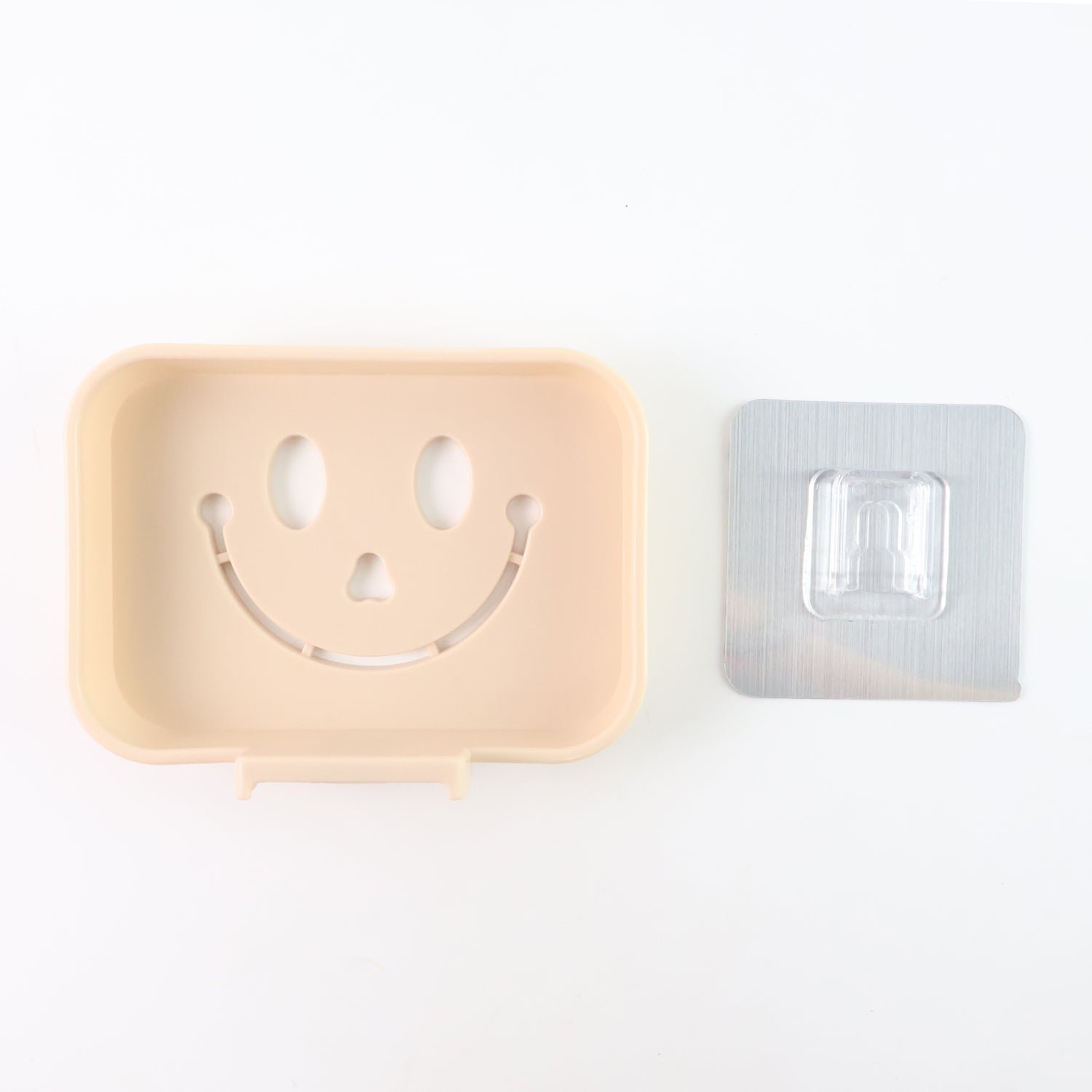 Wall Mounted Soap Dish Holder – Self Adhesive with Drainage