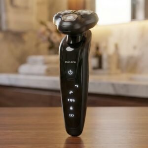 Rechargeable Electric Rotary Shaver – Precise 3D Floating Head