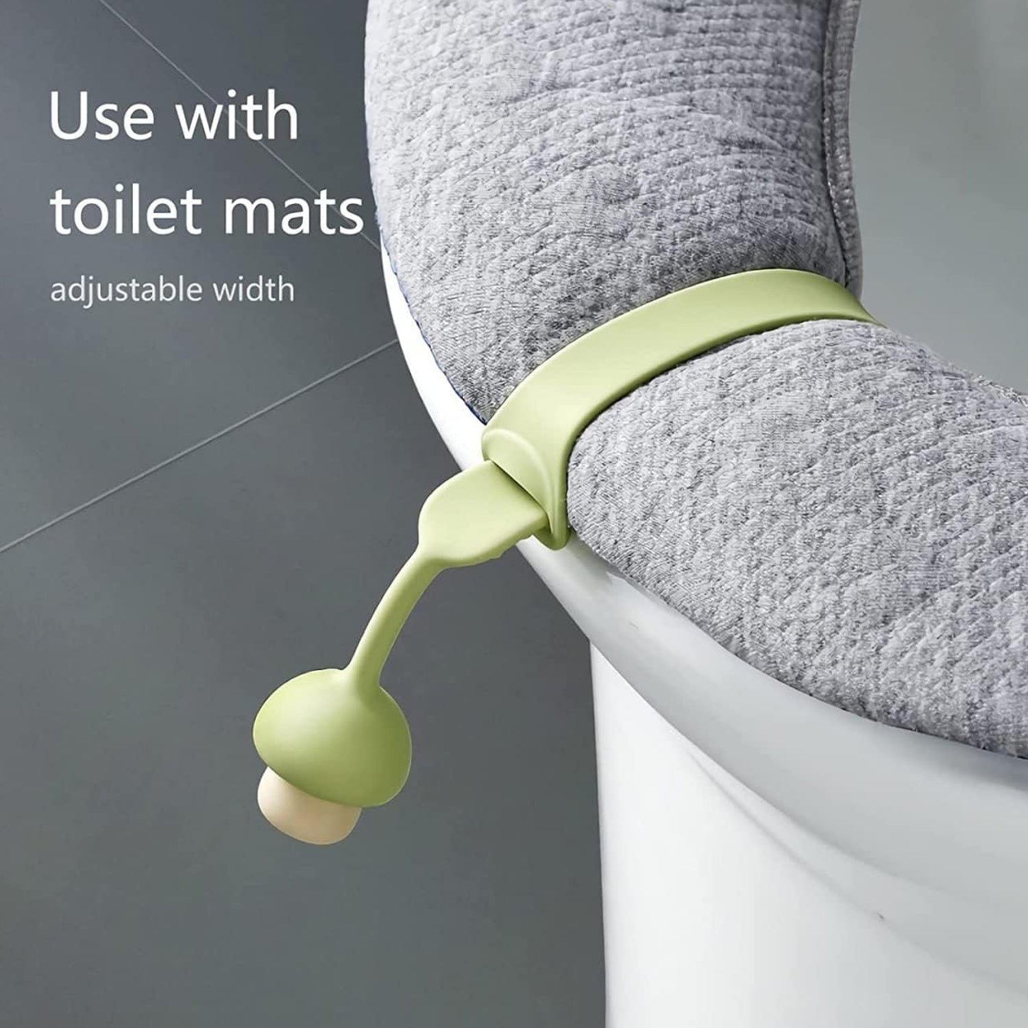 Toilet Seat Lifter – Hygienic Silicone Grip for Bathroom | Bathora
