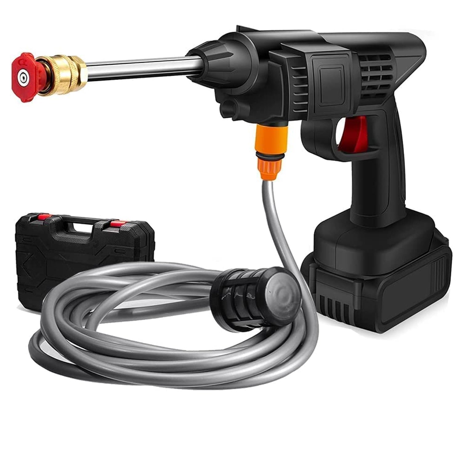 Cordless Car Pressure Washer – 48V Portable Cleaning Kit | Velvet Wheels