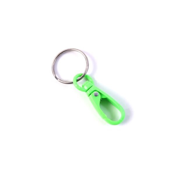 Mini Plastic Carabiner Keychain – Durable Clip for Keys & Bags