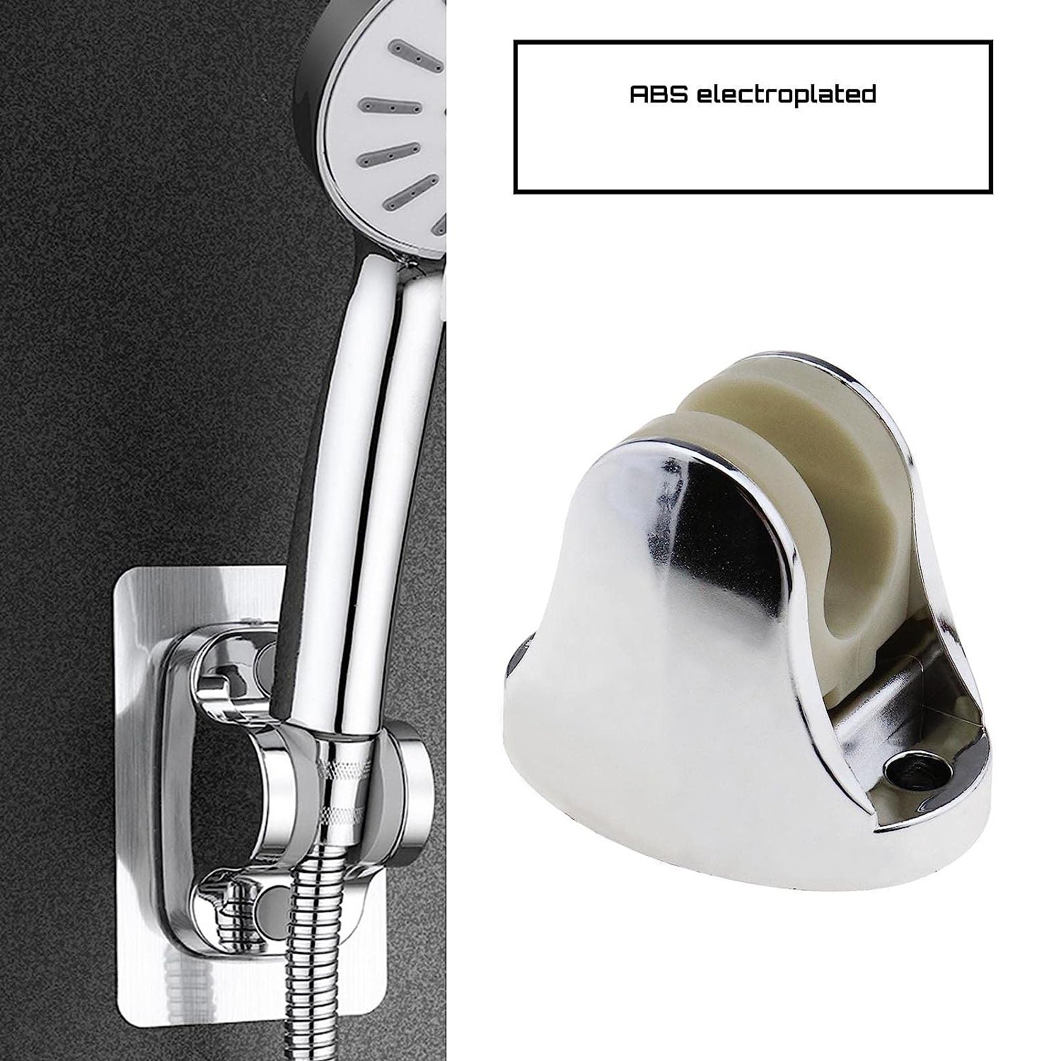 Adjustable Hand Shower Holder – Wall Mount Bracket | Mist & Relax