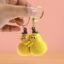 Cute Cartoon Couple Keychain Set – Soft Rubber 2-in-1 Hugging Pair