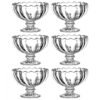 Glass Ice Cream Bowls – Set of 6 Clear Dessert Cups | Indo Glow