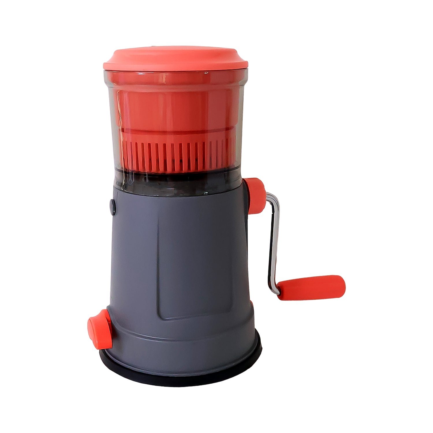 Fruit Juicer with Extra Long Handle & Silicone Ring – Easy Manual Juicing