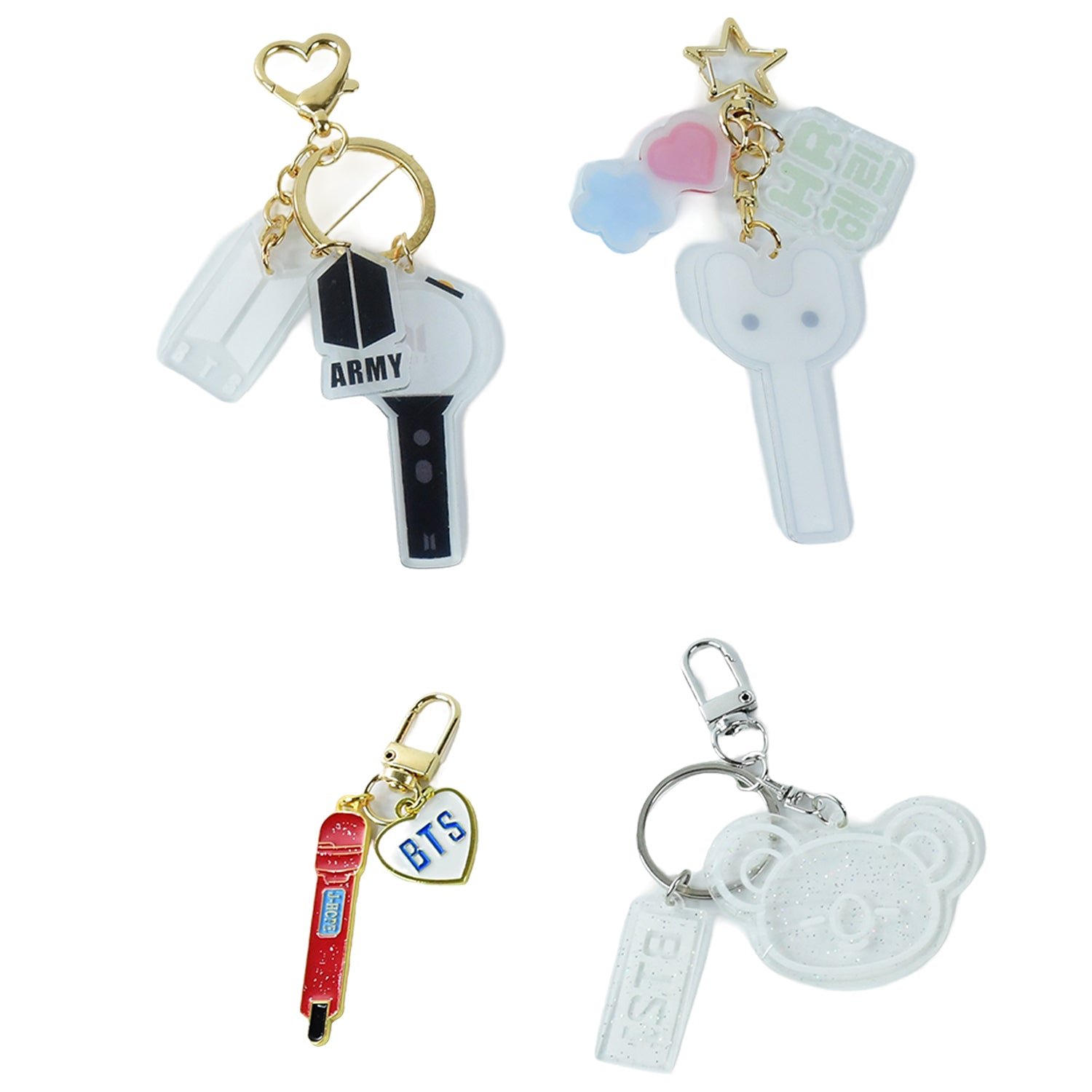 Acrylic Keychains – Cute & Durable Mixed Designs