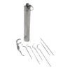 Stainless Steel Toothpick Set – 7-in-1 Portable Dental Kit | AuriGlam