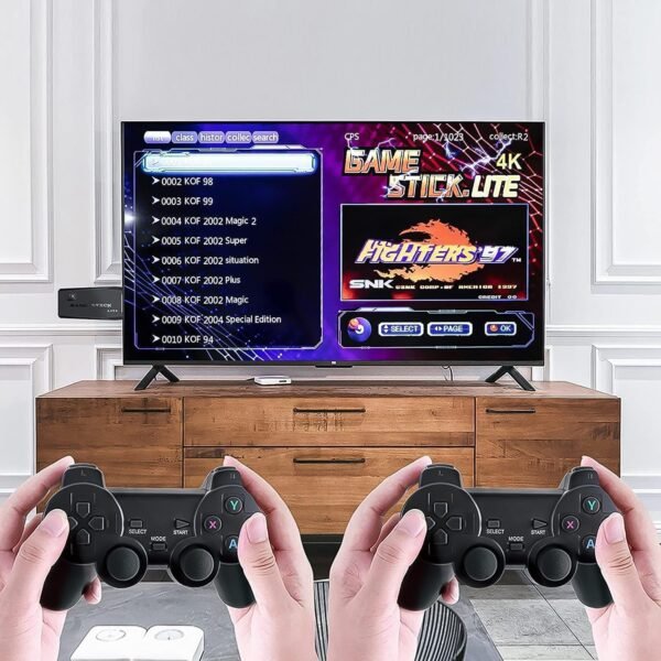 Wireless Gaming Console – 10,000+ Games, 4K HD Output | Spark Tots