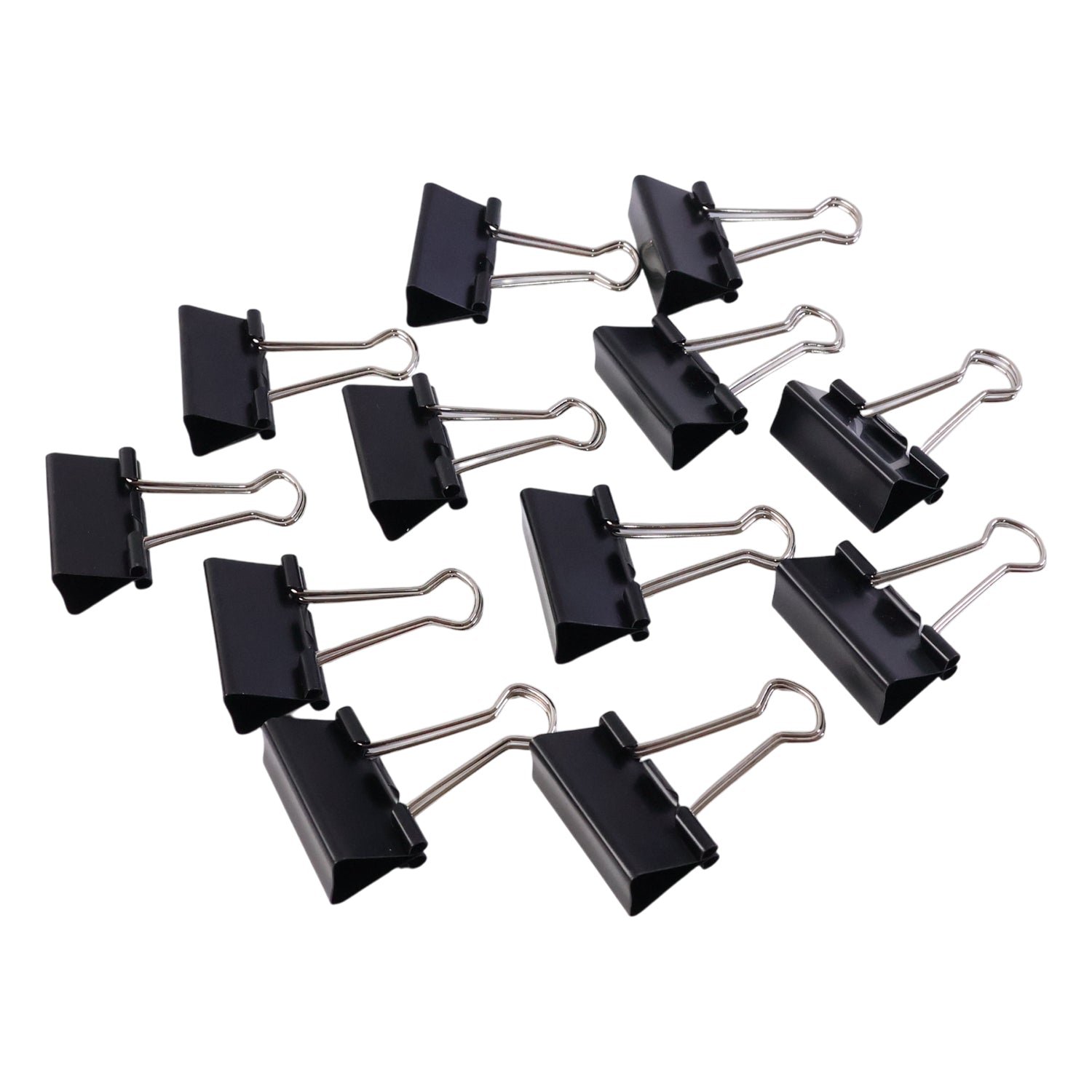 Binder Clips 32mm – Heavy-Duty Strong Metal Clips, 12 Pc Set