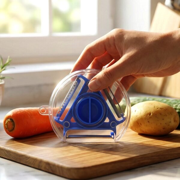 Kitchen Peeler 3-in-1 – Versatile Peeling, Slicing & Julienne Cutter