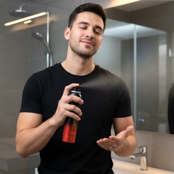 Men's Burnt Fragrance Body Spray – Long Lasting & Intense Scent