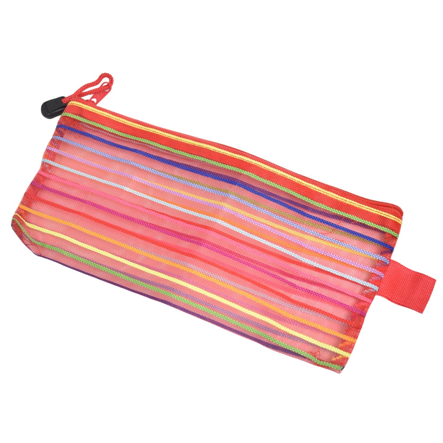 Transparent Mesh Pouch – Multi-Purpose Zipper Organizer | Indo Glow