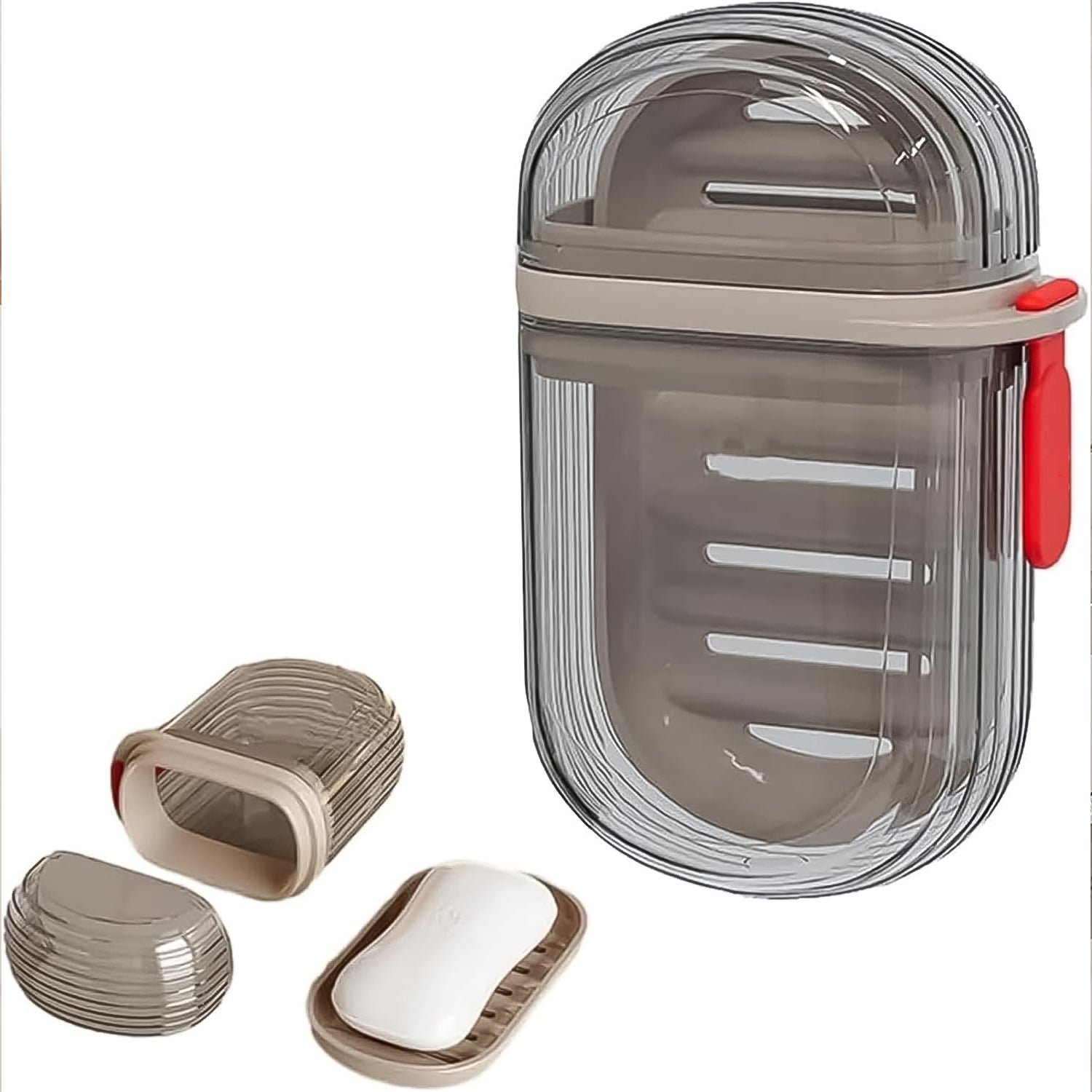 Travel Soap Box – Waterproof Portable Case for Solid Soaps | VelvetBubbles