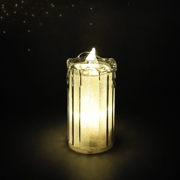Flameless LED Candles – 24 Pc Decorative Tea Lights | Indo Glow