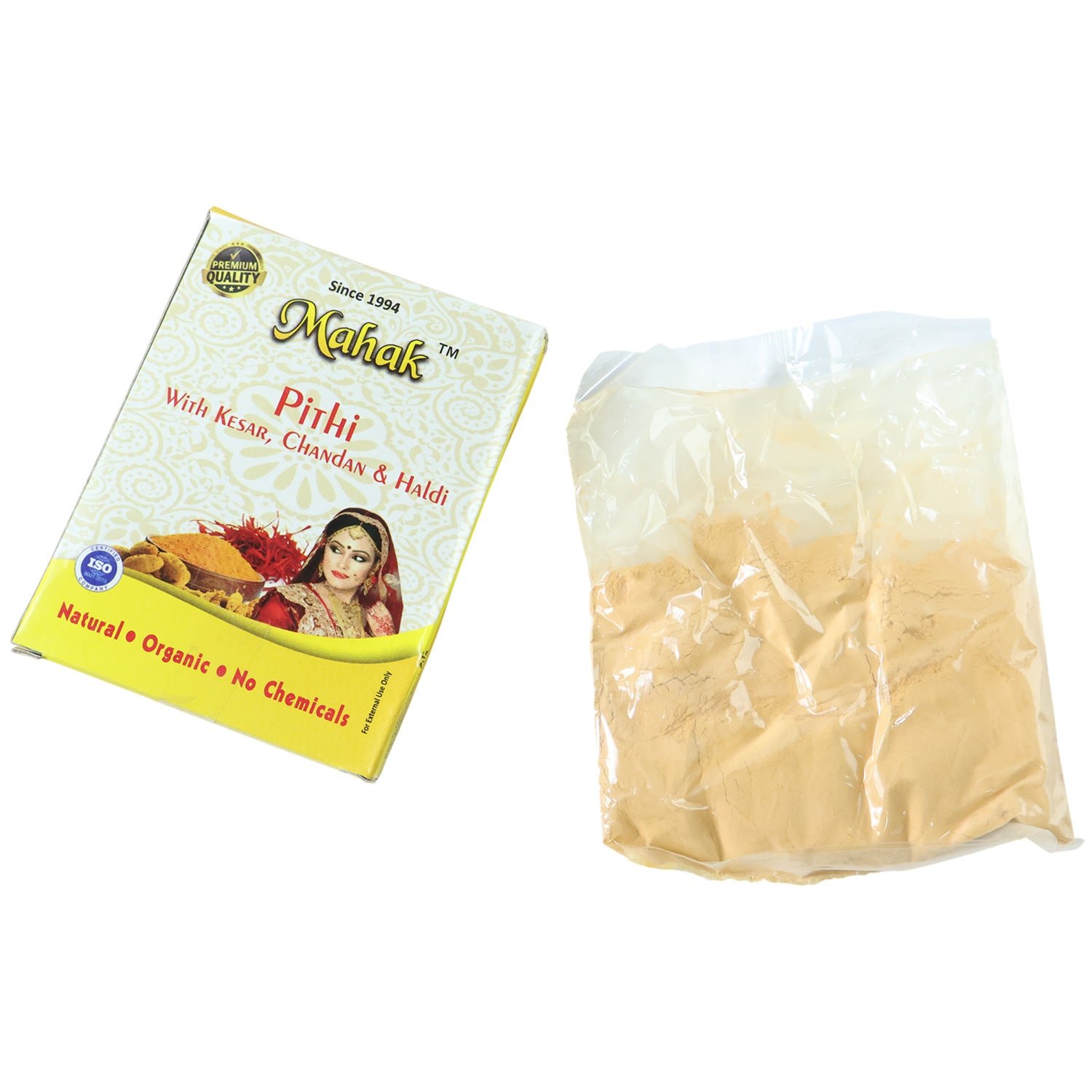 Mahak Pithi Face and Body Powder – 40 gm Natural Herbal Cleanser