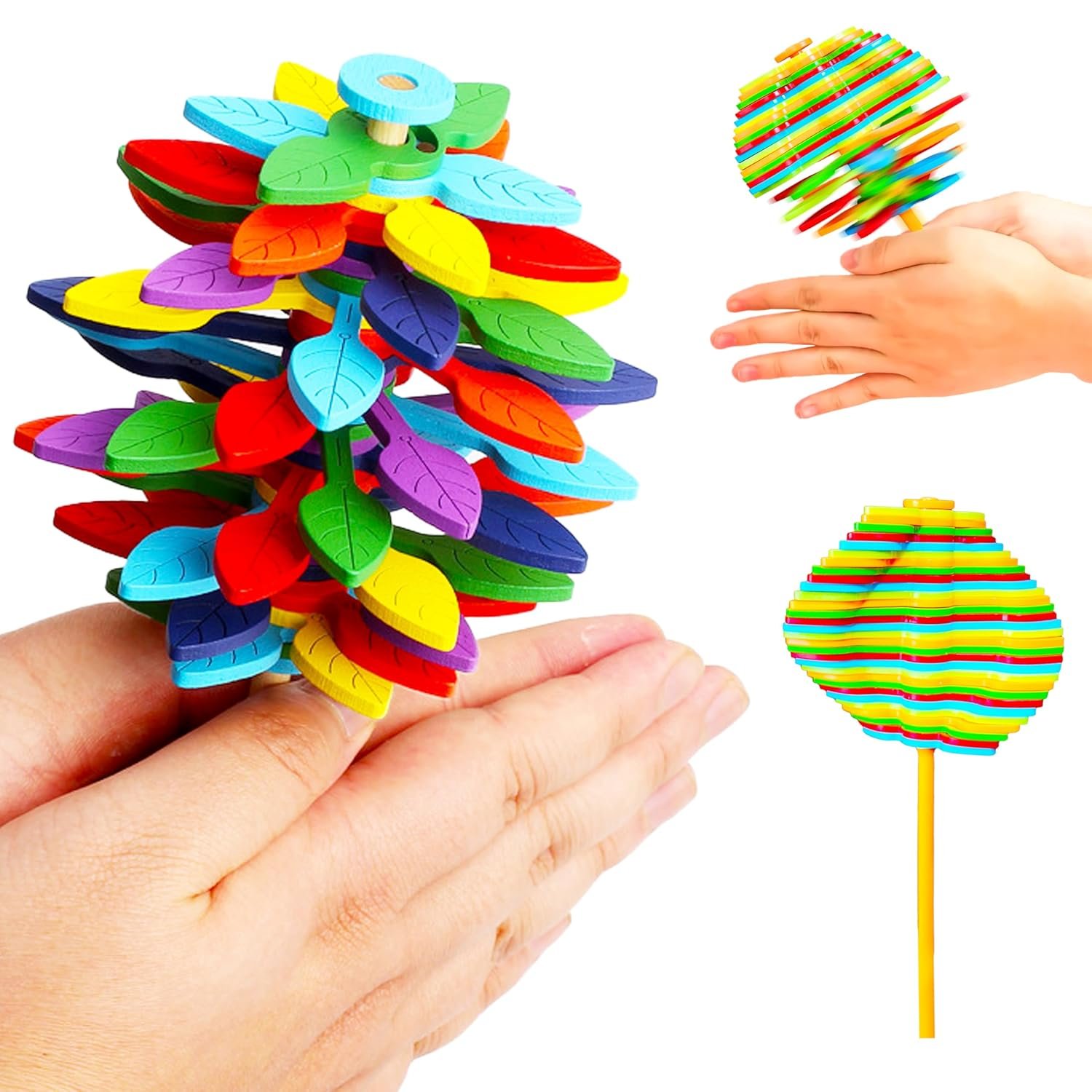 Spin Flower Candy Toy – Stress Relief & Educational Fun