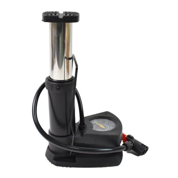 Foot Bike Pump – Portable Cycle Tire Inflator with Gauge | Indo Glow