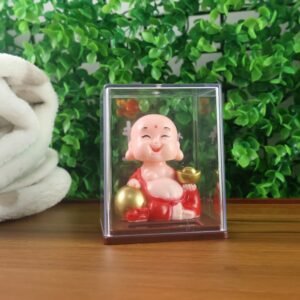 Solar Buddha Car Ornament – Moving Head Dashboard Decor | PowerXpert