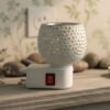 Star Cut Glass Aroma Diffuser – Elegant Plug-In Night Lamp