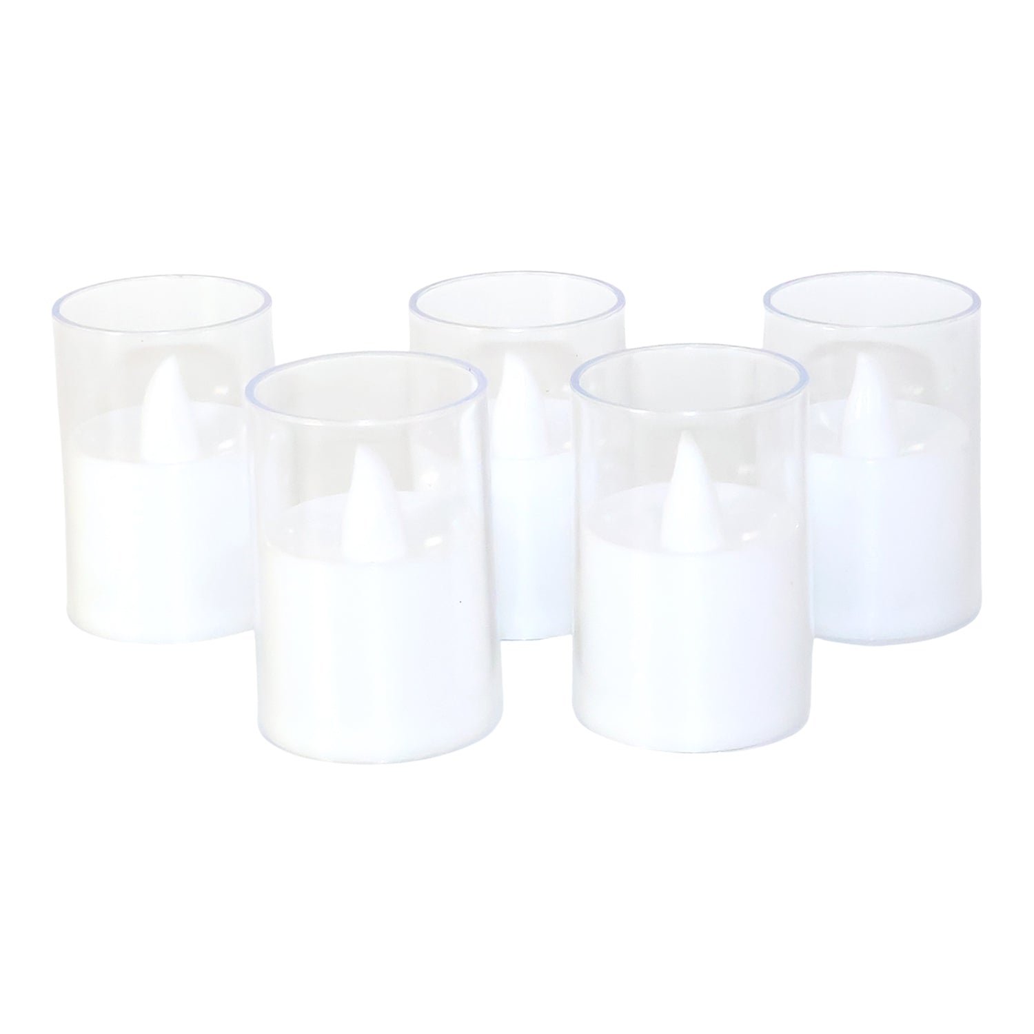 LED Votive Candles – Flameless, Safe & Smokeless Set of 6