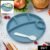 Biodegradable Kids Plate – 5-Compartment, BPA-Free | Jiaqi
