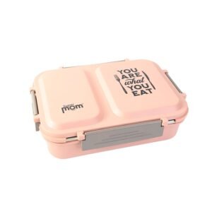 Stainless Steel Lunch Box – 2 Partition Leak-Proof Tiffin
