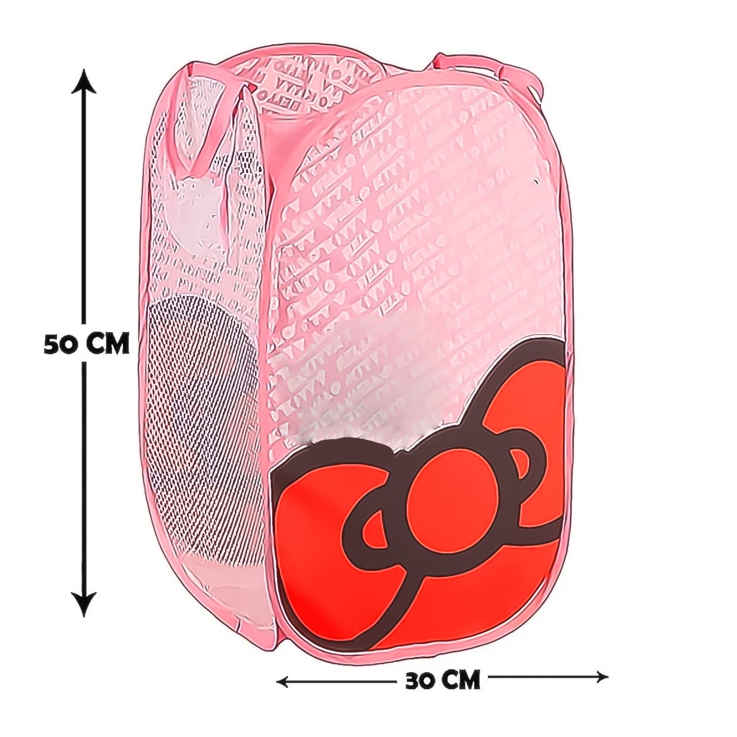 Waterproof Canvas Laundry Bag – Foldable & Printed | GlimmerHome