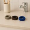 Tyre Shape Hair Bands – Multicolour, Secure Hold | Calm & Curl