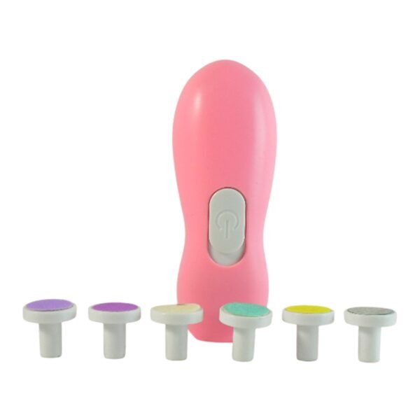 Baby Nail Trimmer – Safe Electric Manicure Set with 6 Grinding Heads