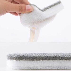 Triangle Cleaning Brush – Kitchen & Bathroom Scrubber | Velvet Wipe
