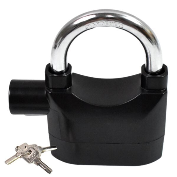 Siren Alarm Lock – Waterproof Anti-Theft Padlock | VelvaBloom