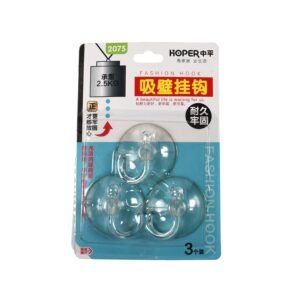Transparent Suction Hooks – Strong Hold, Drill-Free Storage | GlimmerHome