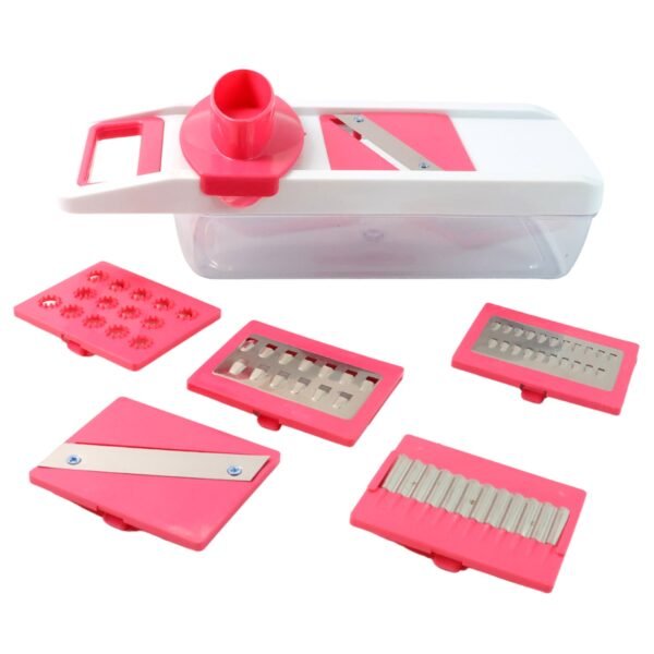 Vegetable Slicer – 6-in-1 Chopper, Grater & Slicer Set for Kitchen