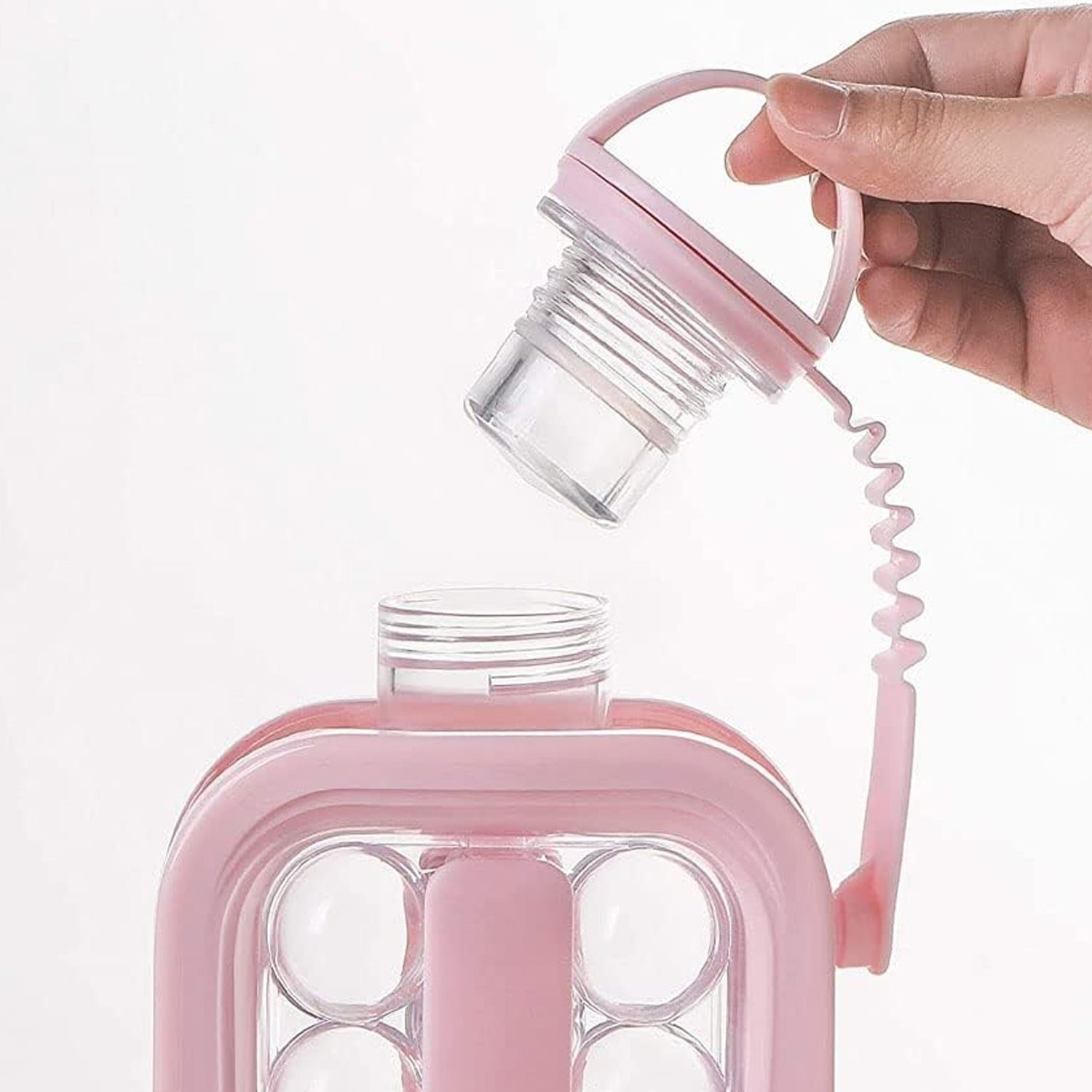 Ice Ball Maker – 2-in-1 Portable Tray with 17 Spheres