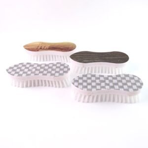 Laundry Brush Set – Ergonomic Curved Design with Strong Nylon Bristles